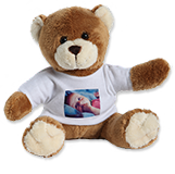 Kuscheltier mit Foto-T-Shirt