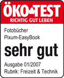 Öko-Test Fotobuch: Sehr gut