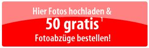 Hier Fotos hochladen & 100 gratis Fotoabzüge bestellen!