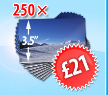 250 x 9cm format only &pound; 21 (postage & processing included)