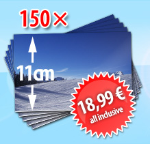 150 x 11cm format only € 18,99 (including postage & processing)