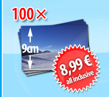 100 Abz&uuml;ge im 9cm-Format f&uuml;r 7,99 Euro inklusive Versand und Bearbeitung