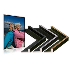 Fotoleinwand 80×60 cm (Schattenfugenrahmen Art)